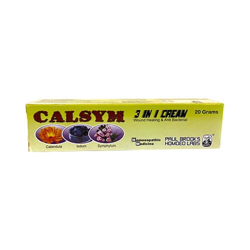Paul Brooks Calsym Cream 20 Gms (ringworms And Skin Diseases)