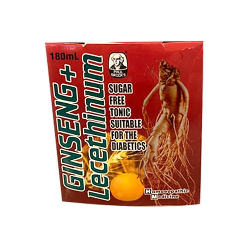 Paul Brooks Ginseng + Lecithin 180ml (weakness In Diabetic Patients)
