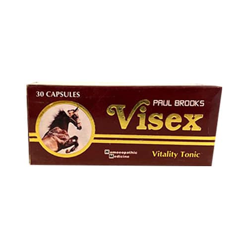 Paul Brooks Visex Caps 30 Capsule (sexual Support)