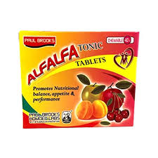 Paul Brooks Alfalfa Tab Blister Chewable 40 Tab (appetizer And General Weakness)