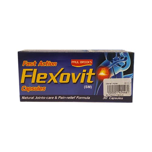 Paul Brooks Flexovit Capsule 30 Capsule (joints Pain Relief)