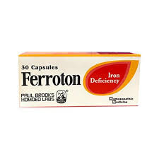 Paul Brooks Ferroton Iron Caps 30 Capsule (iron Deficiency)