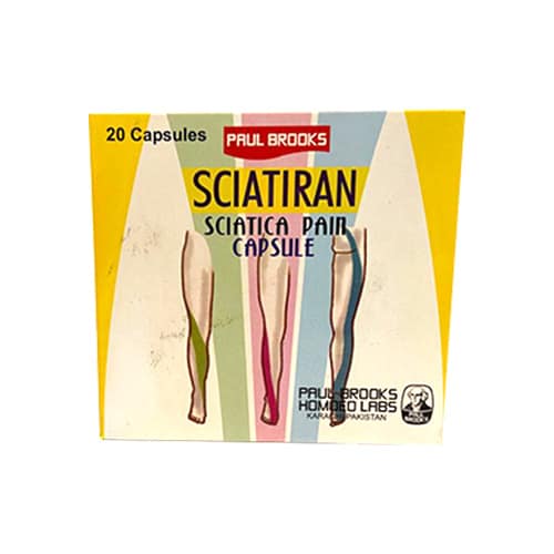 Paul Brooks Sciatiran Caps 20 Capsule (for Sciatica Pain)