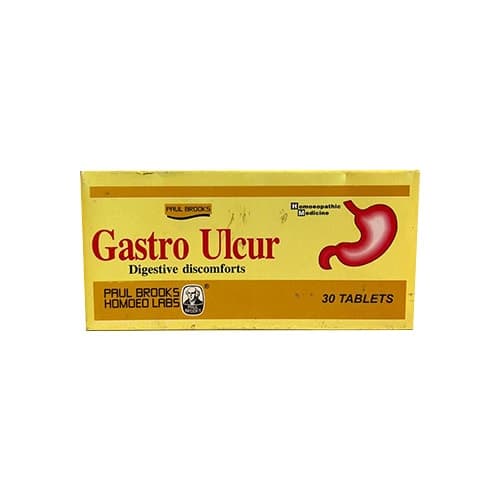 Paul Brooks Gastro Ulcer Tabs 30 Tablets (for Gastric Ulcers)