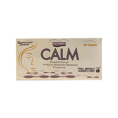 Paul Brooks Calm Tablets 30 Tab (anxiety And Palpitations)