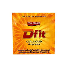 Paul Brooks D Fit 10ml (deficiency Of Vitamin D,weakness Of Bones, Teeth And Joints)