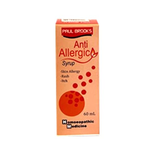 Paul Brooks Anti Allergic Syp 60ml (skin Allergy Support)