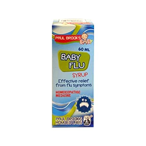 Paul Brooks Baby Flu Syp 60ml (flu Symptoms In Babies)
