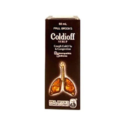 Paul Brooks Coldioff Syp 60ml (cough And Cold Remedy)
