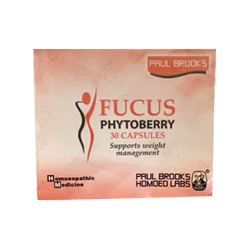 Paul Brooks Fucus Phytoberry Caps 30 Capsule (obesity, Weight Loss)