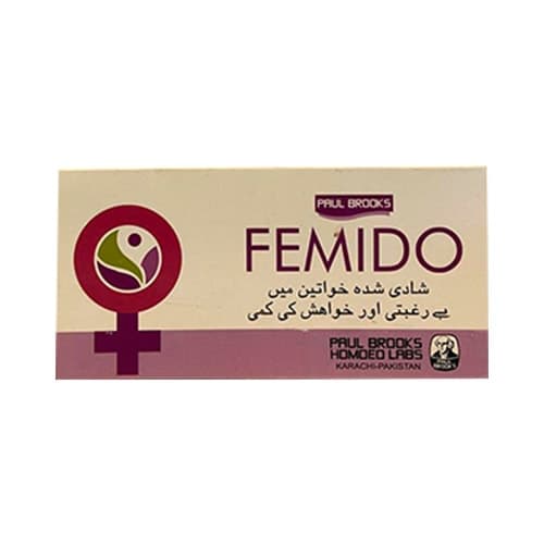 Paul Brooks Femido Tablets 30 Tab (female Ailment, Sexual Wellness)