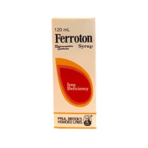 Paul Brooks Ferroton Iron Syp 120ml (iron Deficiency)