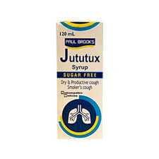 Paul Brooks Jututux Syp Sugar Free 120ml (dry Cough Remedy)