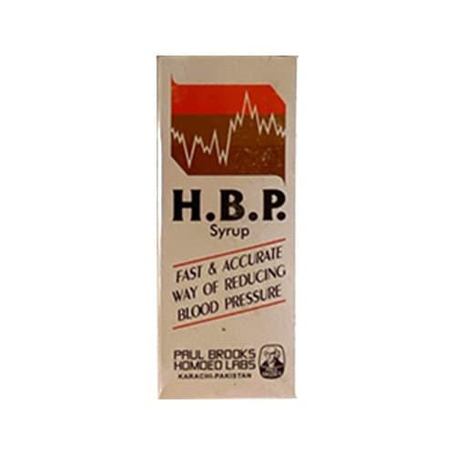 Paul Brooks Hbp Syrup 120ml (high Blood Pressure)