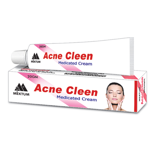 Mektum Acne Cleen Cream 20gms (pimple, Acne)