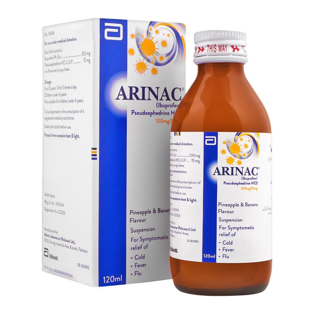 Arinac 120ml Syrup