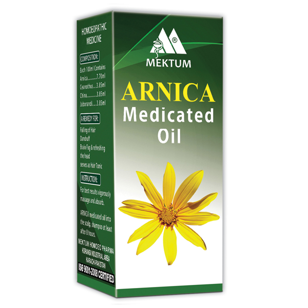 Mektum Arnica Oil 120ml (hair Tonic, Dandruff, Hairfall)