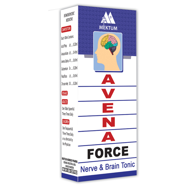 Mektum Avena Force Tonic 120ml (nerve & Brain Tonic)
