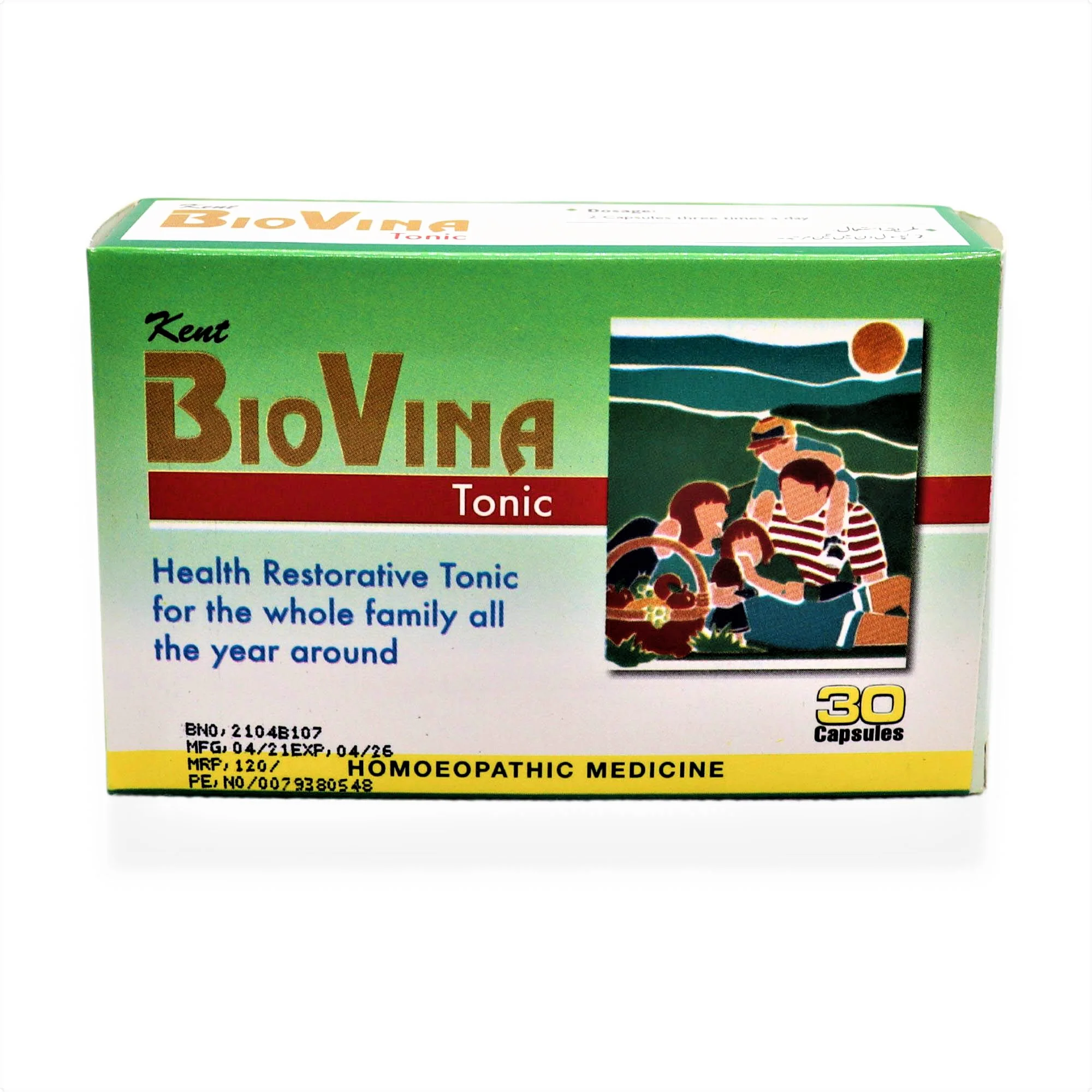 Kent Biovina Capsules 30s (energy & Heath Tonic)