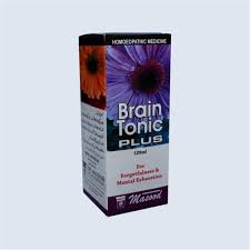 Dr Masood Brain Tonic Plus 120ml (Mental Exhaustion, Nerve & Brain Tonic, Nervous Exhaustion, Vertigo, Weak Memory)