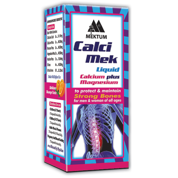 Mektum Calci Mek Syp 110ml (calcium Supplement, Bones & Joint)
