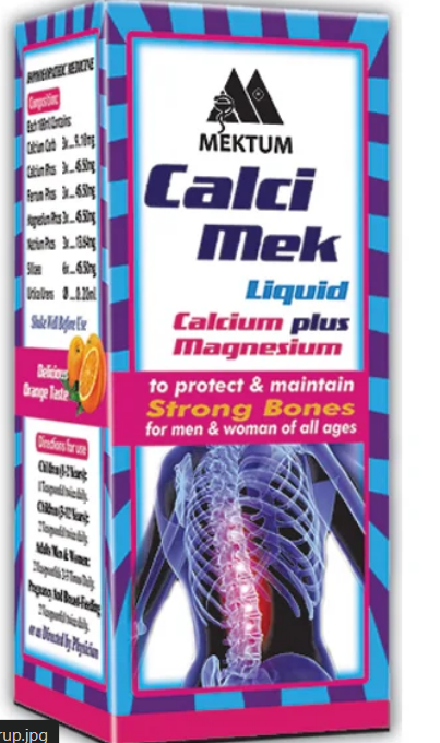 Mektum Calci Mek Syp 110ml (calcium Supplement, Bones & Joint)