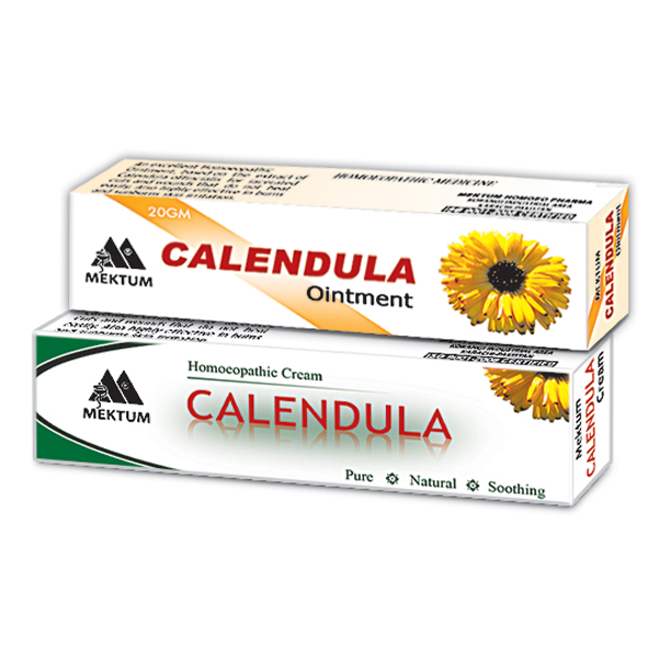 Mektum Calendula Ointment 20gms (for Skin Injury,wound)