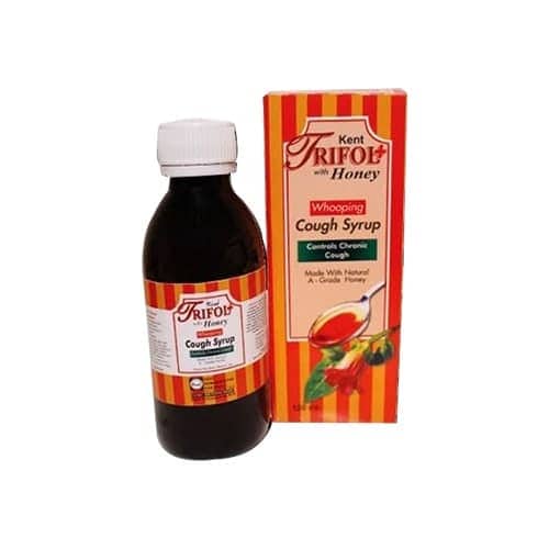 Kent Trifol Plus Syrup 120ml (with Honey) (whooping Cough)