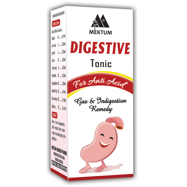 Mektum Digestive Tonic 110ml (gas Trouble & Indigestion)