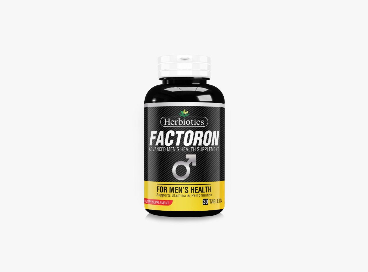 Herbiotics Factoron (30s) (for Mens Health & Boost Fertility)	