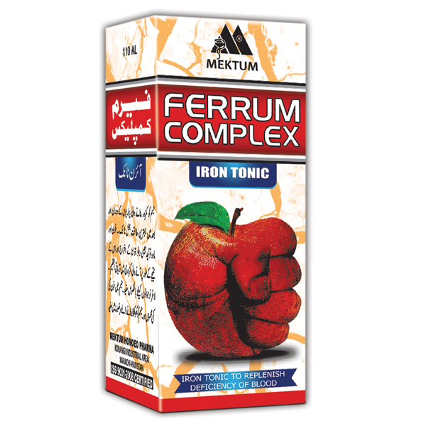 Mektum Ferrum Complex 110ml (iron Supplement)