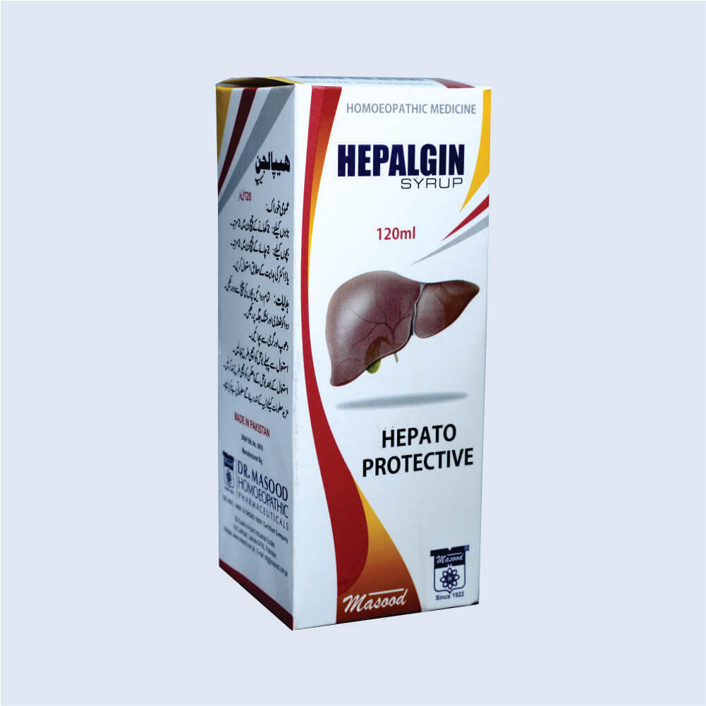 Dr Masood Hepalgin Syrup 120ml (hepatitis, Liver Troubles)