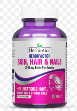 Herbiotics Herbifactor 2000mcg (60s) (skin , Hair & Nails Health)