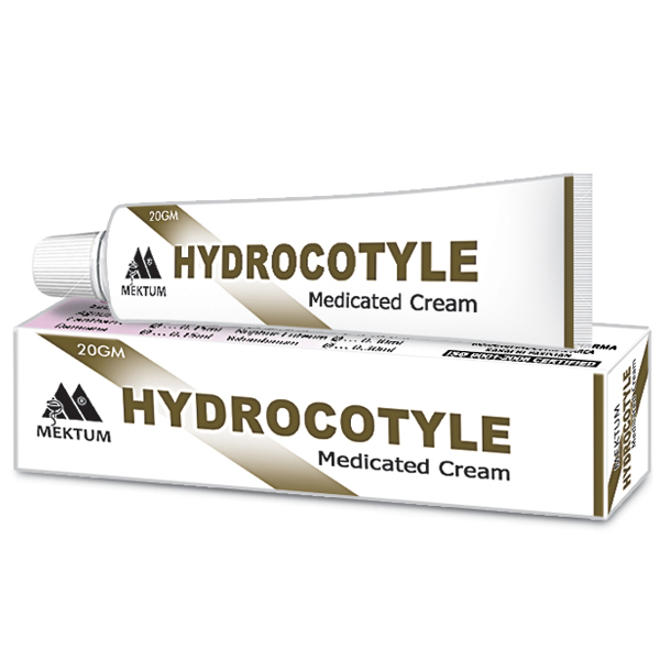 Mektum Hydrocotyle Cream 20gms (psoriasis, Itchy & Dry Skin, Leprosy)