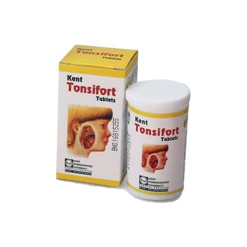 Kent Tonsifort Tablets 40s (pain And Enlargement Of Tonsils, Tonsillitis)