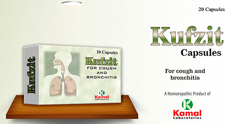 Kamal Kufzit Capsule 20 Capsule (cough Due To Cold And Flu With Fever, Pneumonia, Sore & Irritating Throat With Chest Congestion)