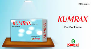 Kamal Kumrax Caps 20 Capsule (for Backaches)