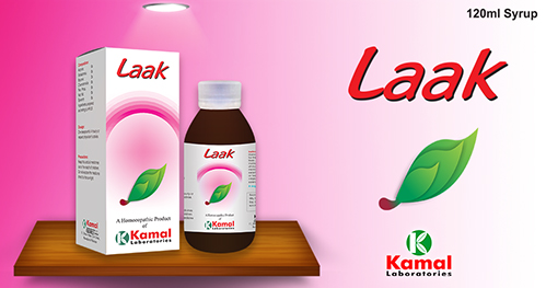 Kamal Laak Syrup 120ml (relieves In Fever And Also Helps To Normalize The Inflammation Of Throat, Stomach, Joints, Intestines, Ears, Lungs,skin)