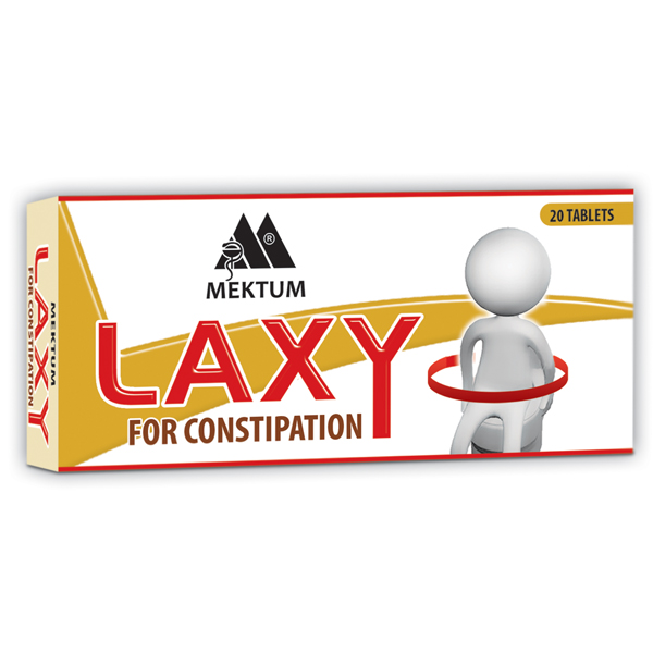 Mektum Laxy Strip Tab 20 Tablets (constipation)