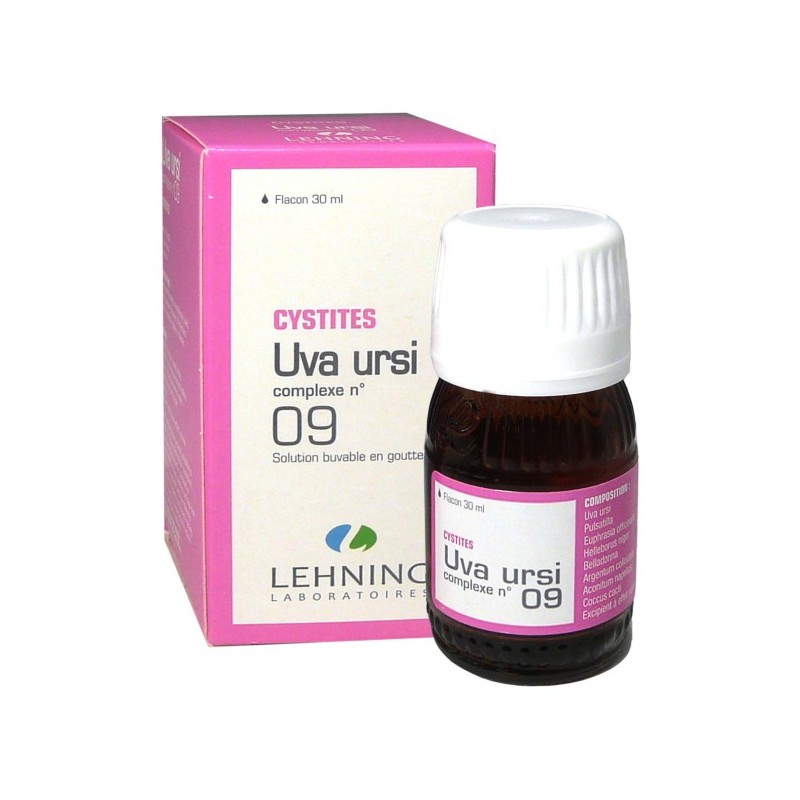 Lehning Uva Ursi Complex 9 Drops 30 Ml (inflammation Of Bladder)