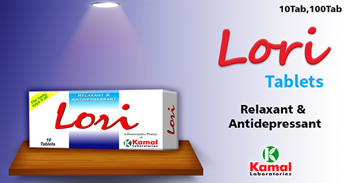 Kamal Lori Tab 10 Tabs (anxiety, Anti Depressant, Relaxant, Insomnia Due To Environmental Stress)