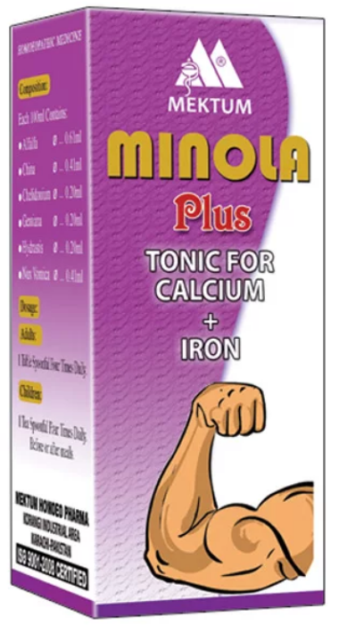 Mektum Minola Plus Syp 110ml (calcium Supplement)