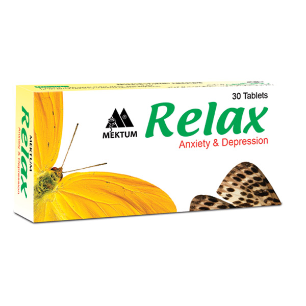 Mektum Relax Tab 30 Tablets (anxiety & Depression)