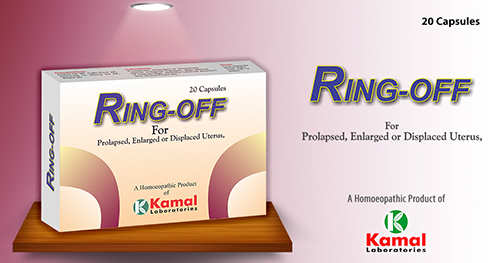 Kamal Ring Off Capsule 20 Capsule (To Normalize Prolapsed, Enlarged Or Displaced Uterus,irregular Menses,after-effects Of Miscarriage, Sterility And Leucorrhoea)