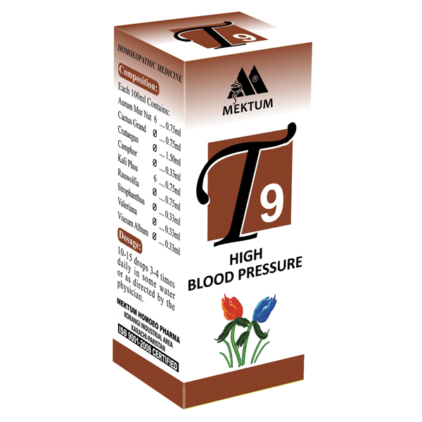 Mektum T 9 30ml (high Blood Pressure)