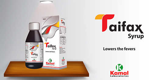 Kamal Taifax Syrup 120ml (fever From Typhoid, Pneumonia,malaria ,measles, Sepsis)